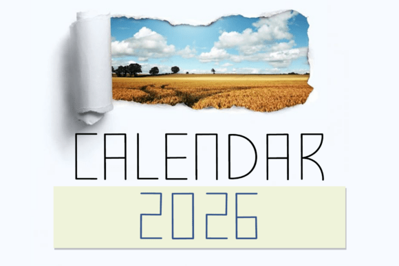 Calendar 2026: The Premium Display Font for Modern Business Branding