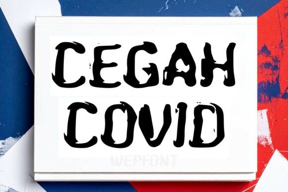 Cegah Covid: A Bold Display Typeface for Modern Web Design