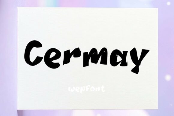 Cermay: The Display Font That Brings Playful Energy to Web Design