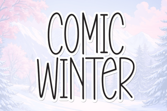 Comic Winter: The Display Typeface That Brings Holiday Energy to Campaigns