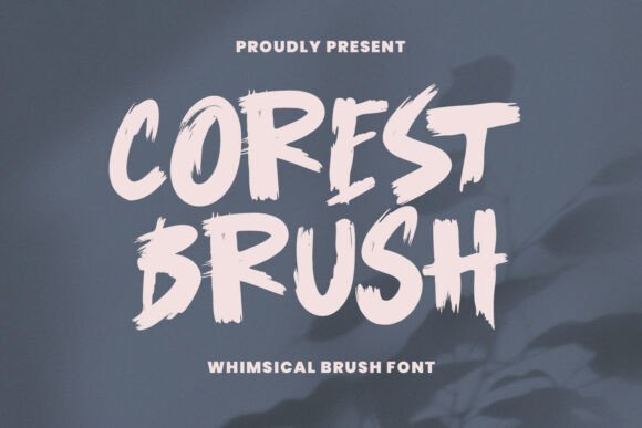 Corest Brush: The Handcrafted Typeface for Bold Campaigns