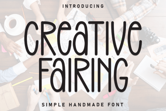Creative Fairing: The Premium Display Font for Authentic Brand Identity