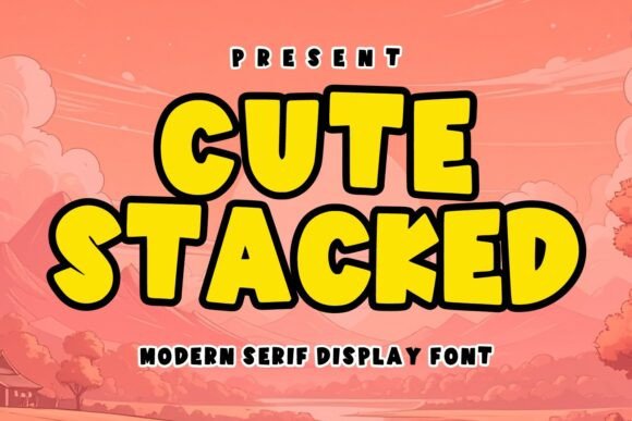 Cute Stacked: The Playful Typeface That Transforms Editorial Design