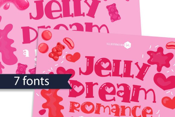 Jelly Dream: The Juicy Display Typeface for Digital Brands