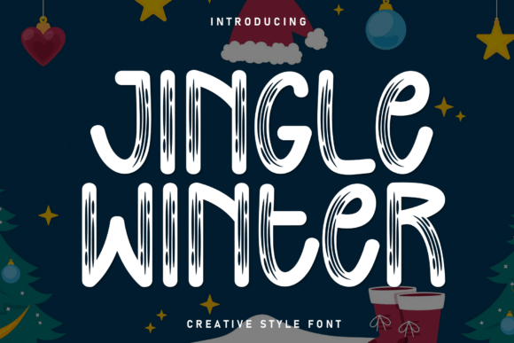 Jingle Winter: The Holiday Display Typeface for Festive Campaigns