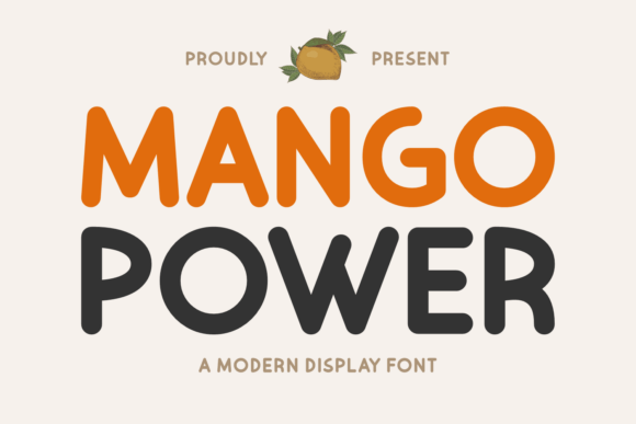 Mango Power: A Bold Display Font for High-Impact Campaigns