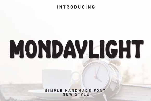 Mondaylight: The Bold Display Typeface for Modern Web Design