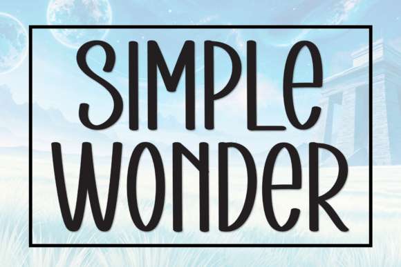 Simple Wonder Font Review: A Handwritten Display Type for Makers