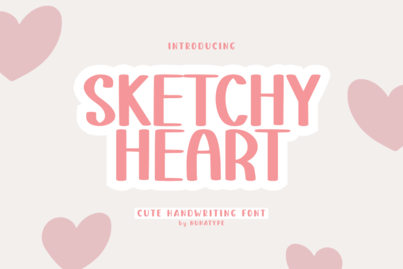 Sketchy Heart: The Perfect Handwritten Font for Warm Brand Identity