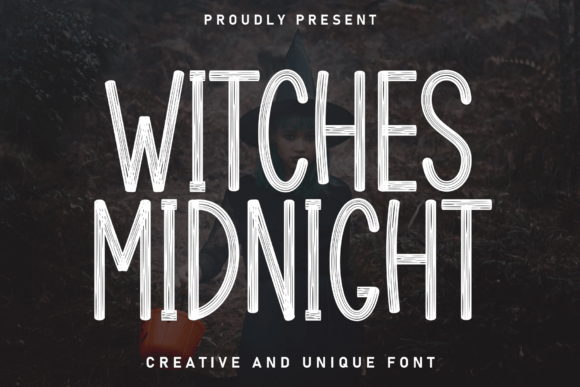 Witches Midnight: The Handwritten Display Typeface for Whimsical Branding